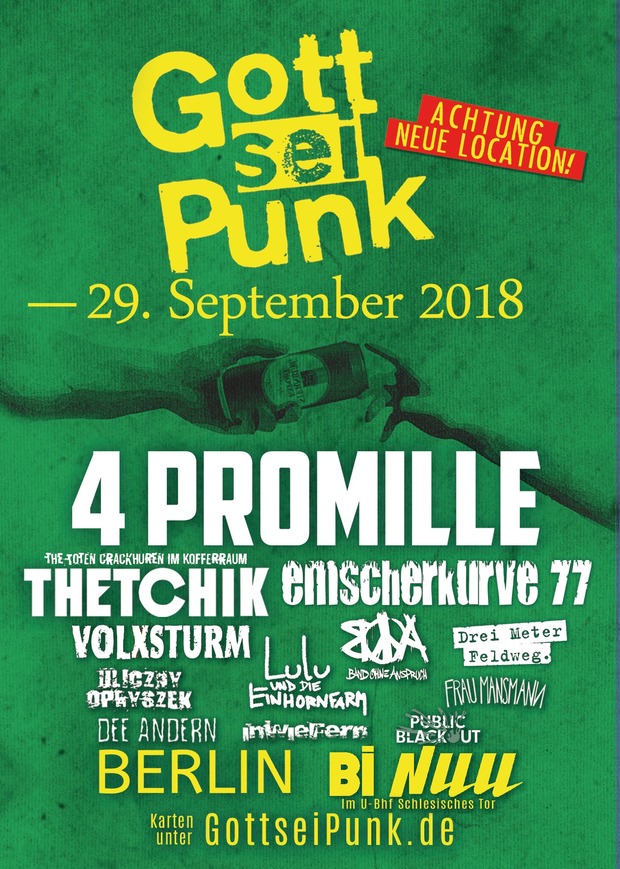 Gott sei Punk 2018